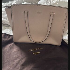 kate spade Light Beige Tote Bag